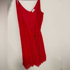 RED WILFRED DRESS SIZE MEDIUM